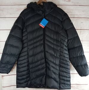 Columbia quilted jacket omni-heat thermal NWT Size 2x black